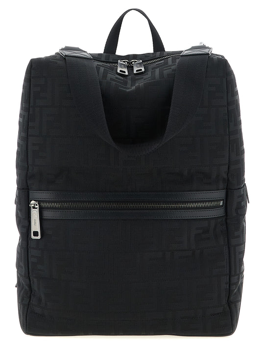 Fendi Black Lui Backpack schwarz