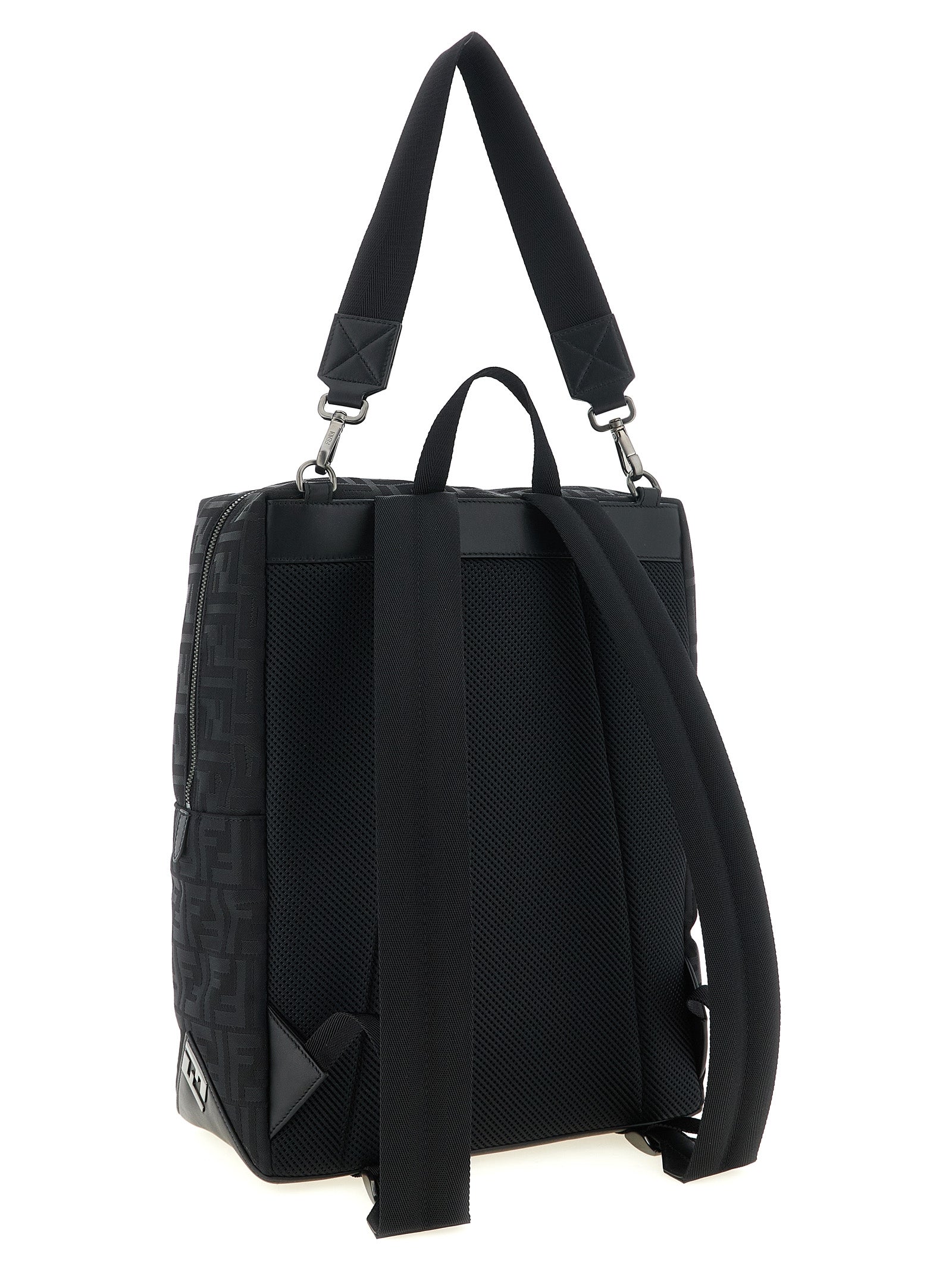 Fendi Black Lui Backpack schwarz