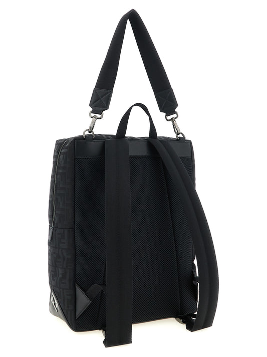 Fendi Black Lui Backpack schwarz