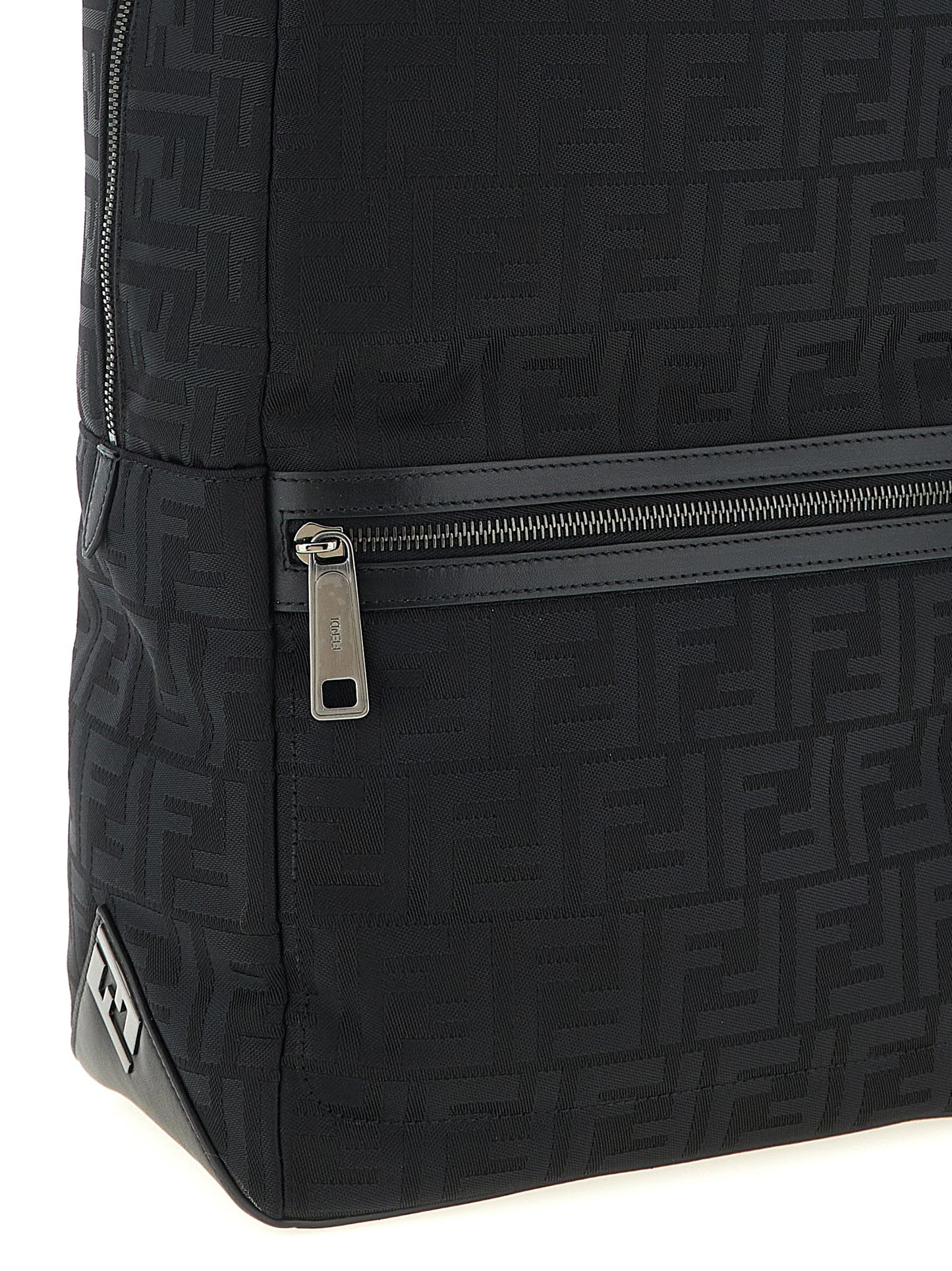 Fendi Black Lui Backpack schwarz