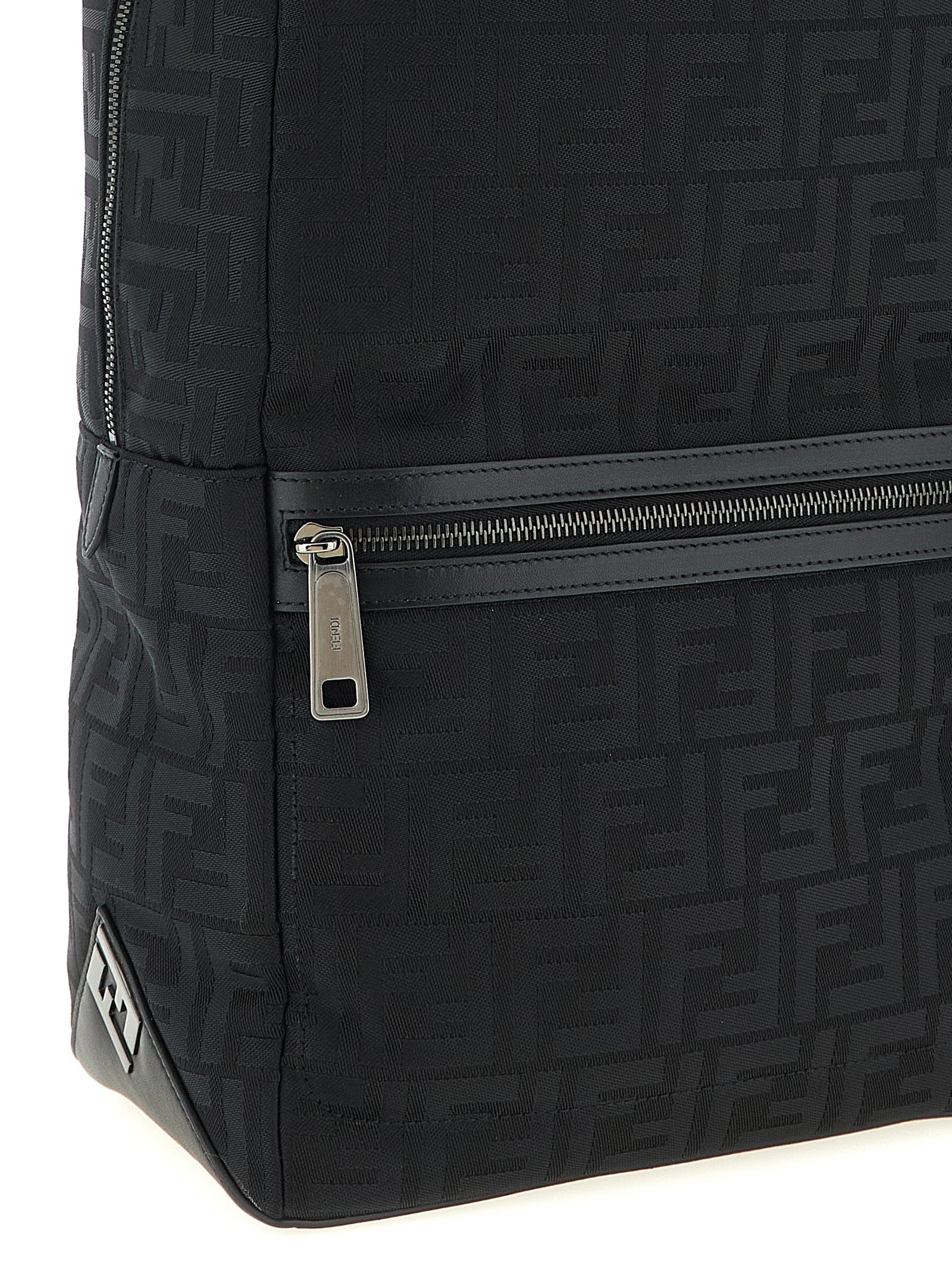 Fendi Black Lui Backpack schwarz