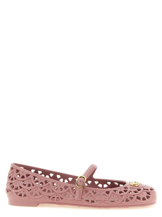 Valentino Garavani Multicolor 'Ondette' Flats