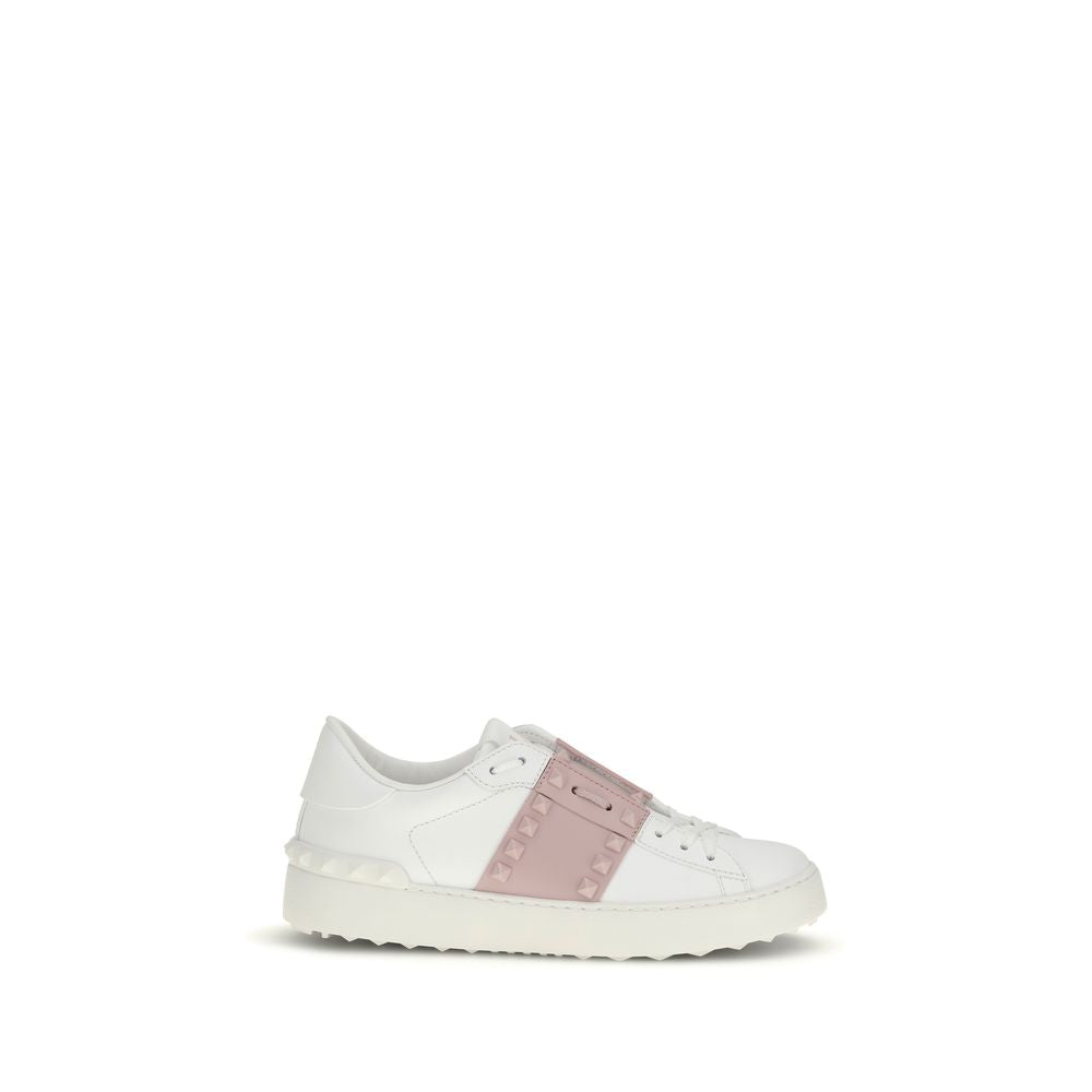 Valentino Garavani White 'Rockstud' Sneakers weiss