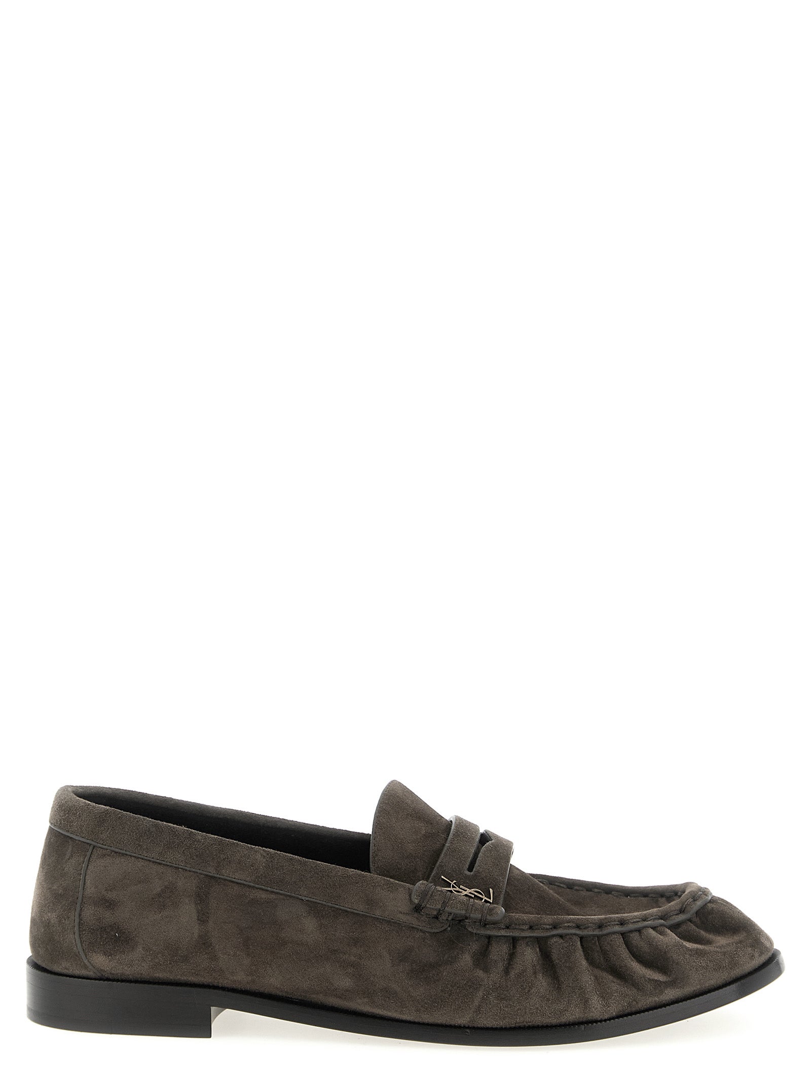 Saint Laurent Brown 'Le Loafer' Loafers braun