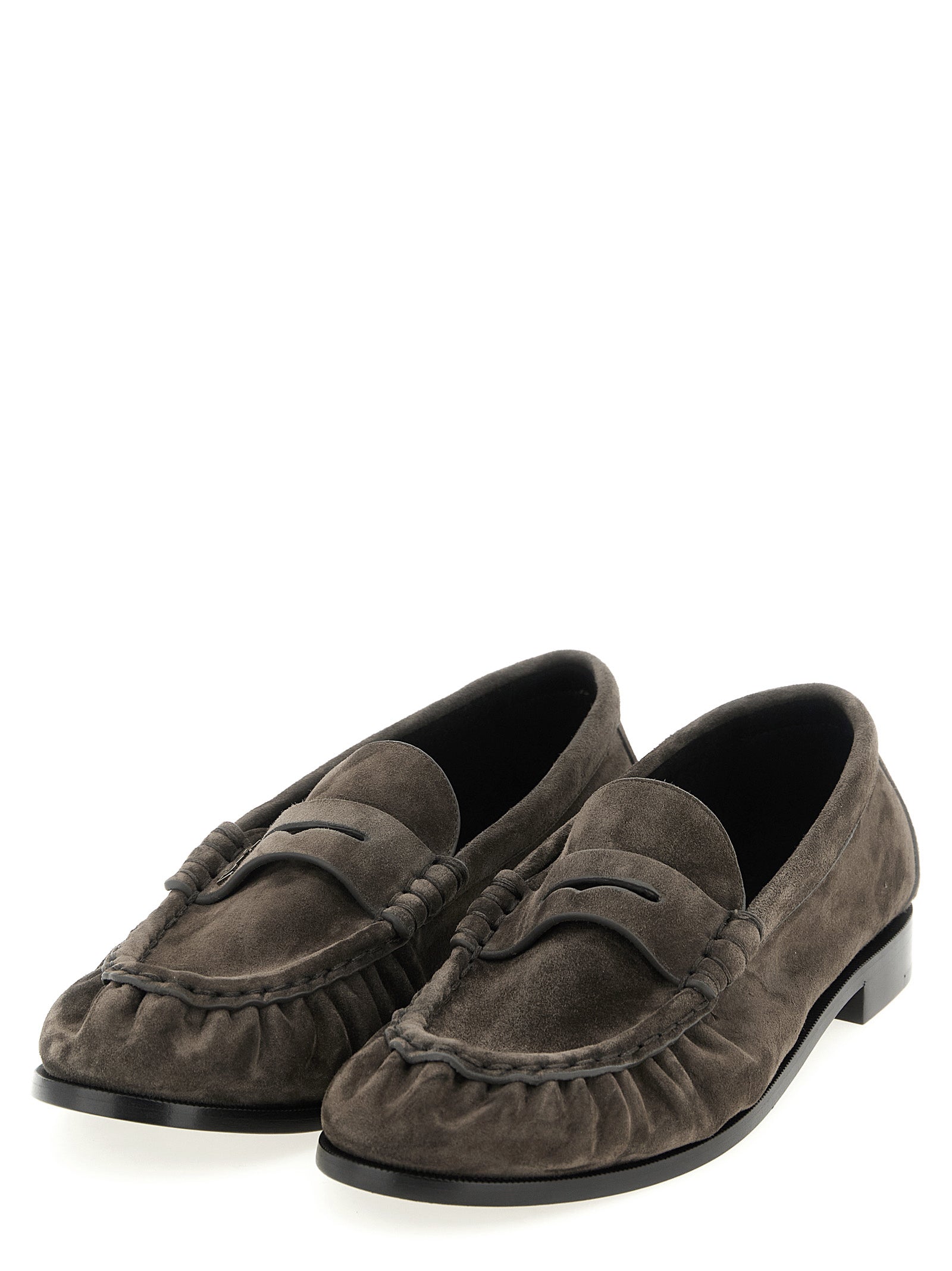 Saint Laurent Brown 'Le Loafer' Loafers braun