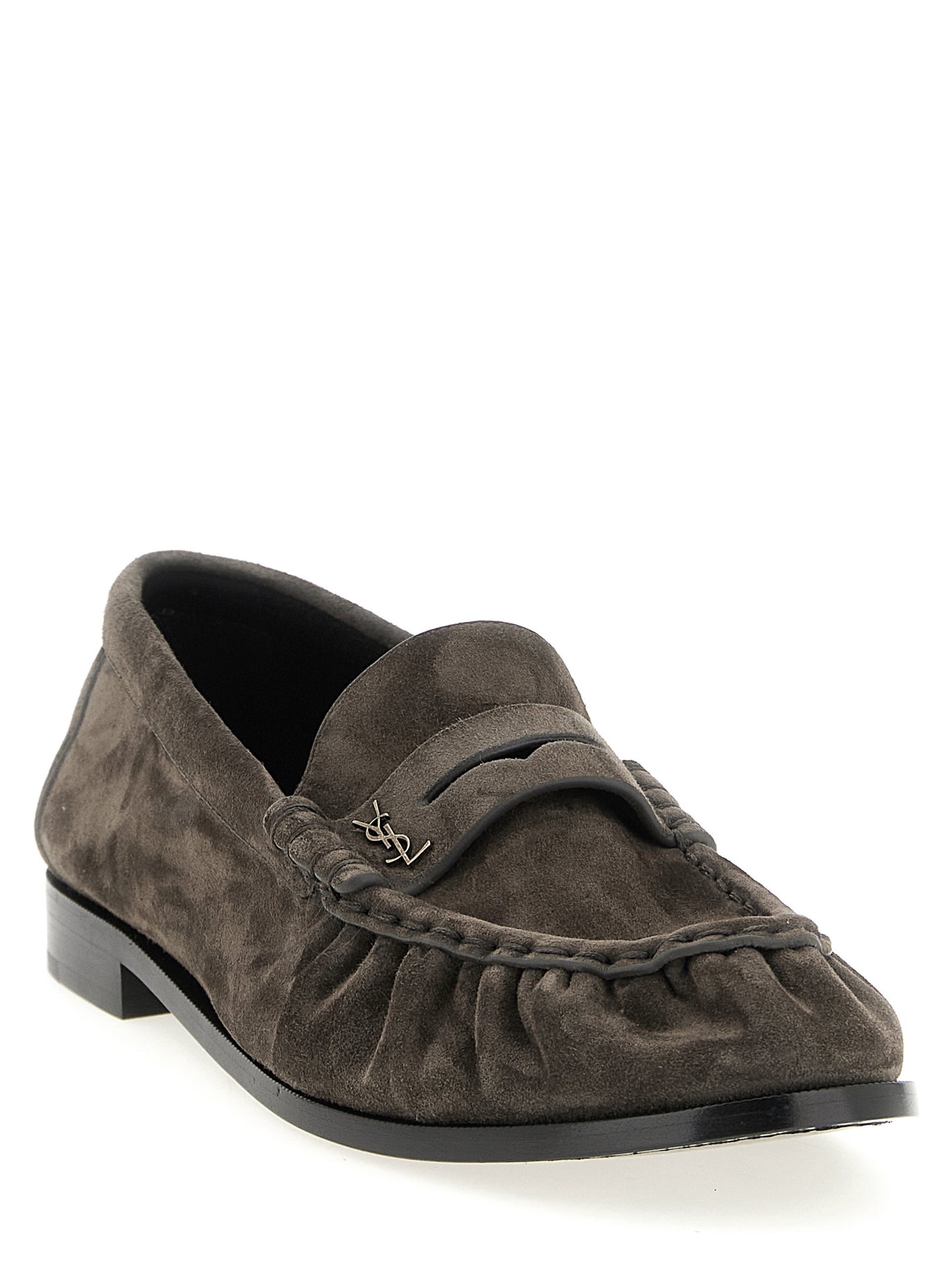 Saint Laurent Brown 'Le Loafer' Loafers braun