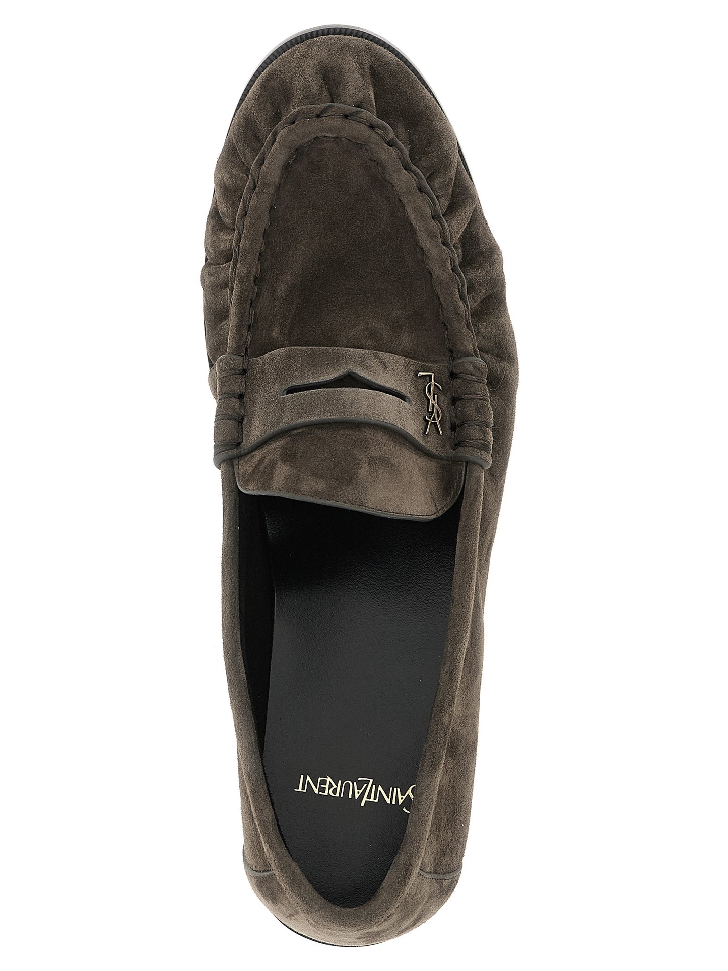 Saint Laurent Brown 'Le Loafer' Loafers braun