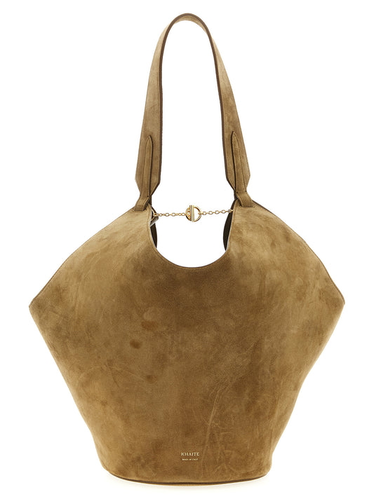 Khaite Brown Small Tote Bag braun