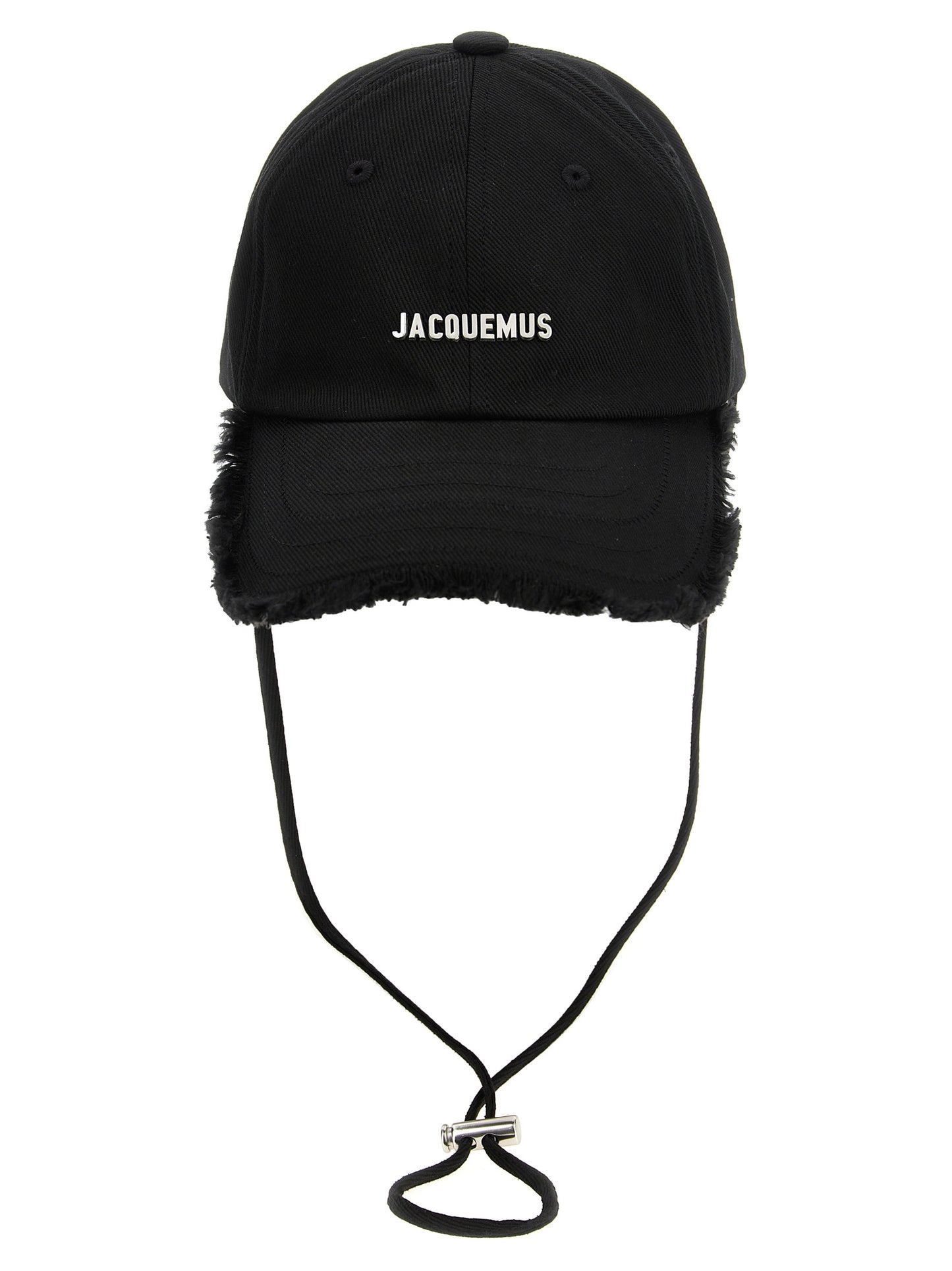 Jacquemus Black 'La Casquette Artichaut' Hat) schwarz
