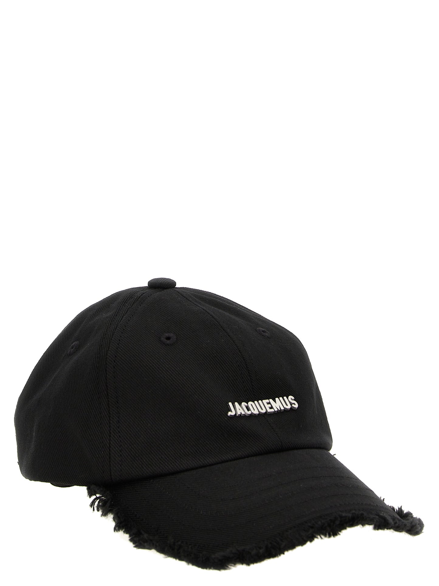 Jacquemus Black 'La Casquette Artichaut' Hat) schwarz
