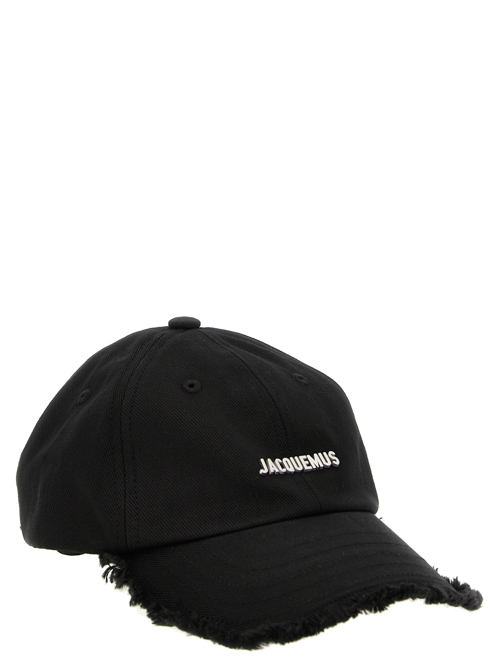 Jacquemus Black 'La Casquette Artichaut' Hat) schwarz