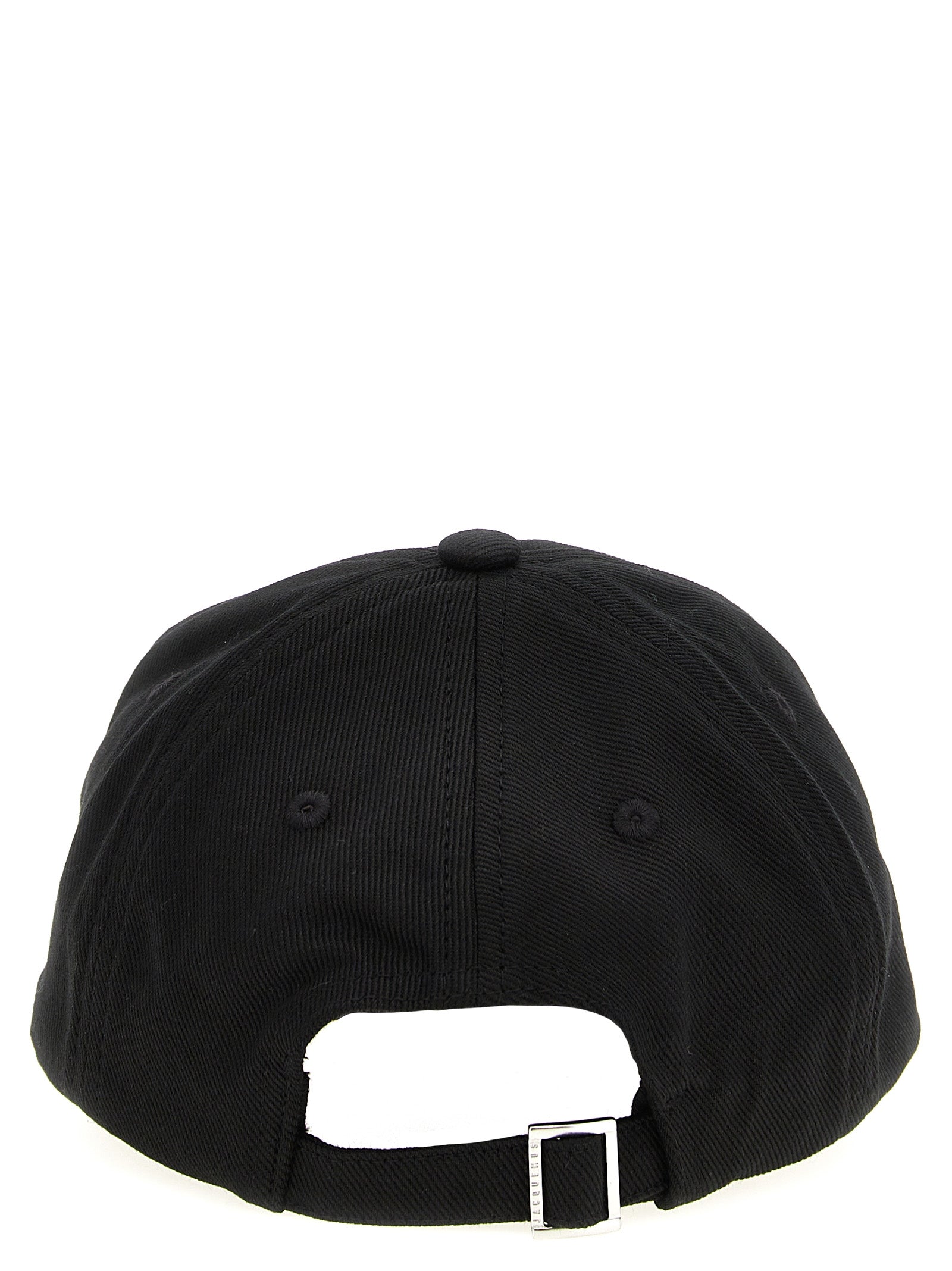 Jacquemus Black 'La Casquette Artichaut' Hat) schwarz