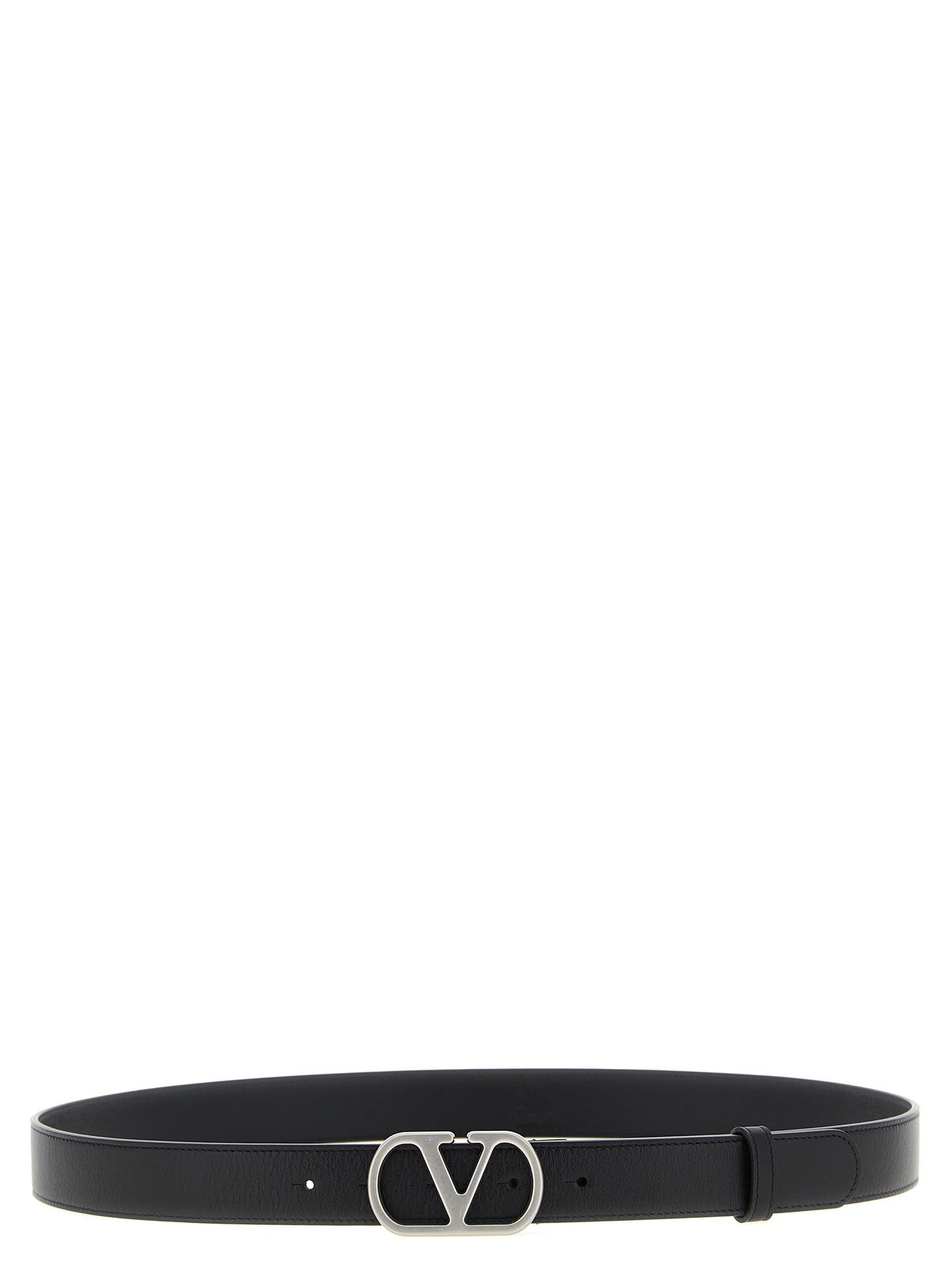 Valentino Garavani Black Regular Belt schwarz