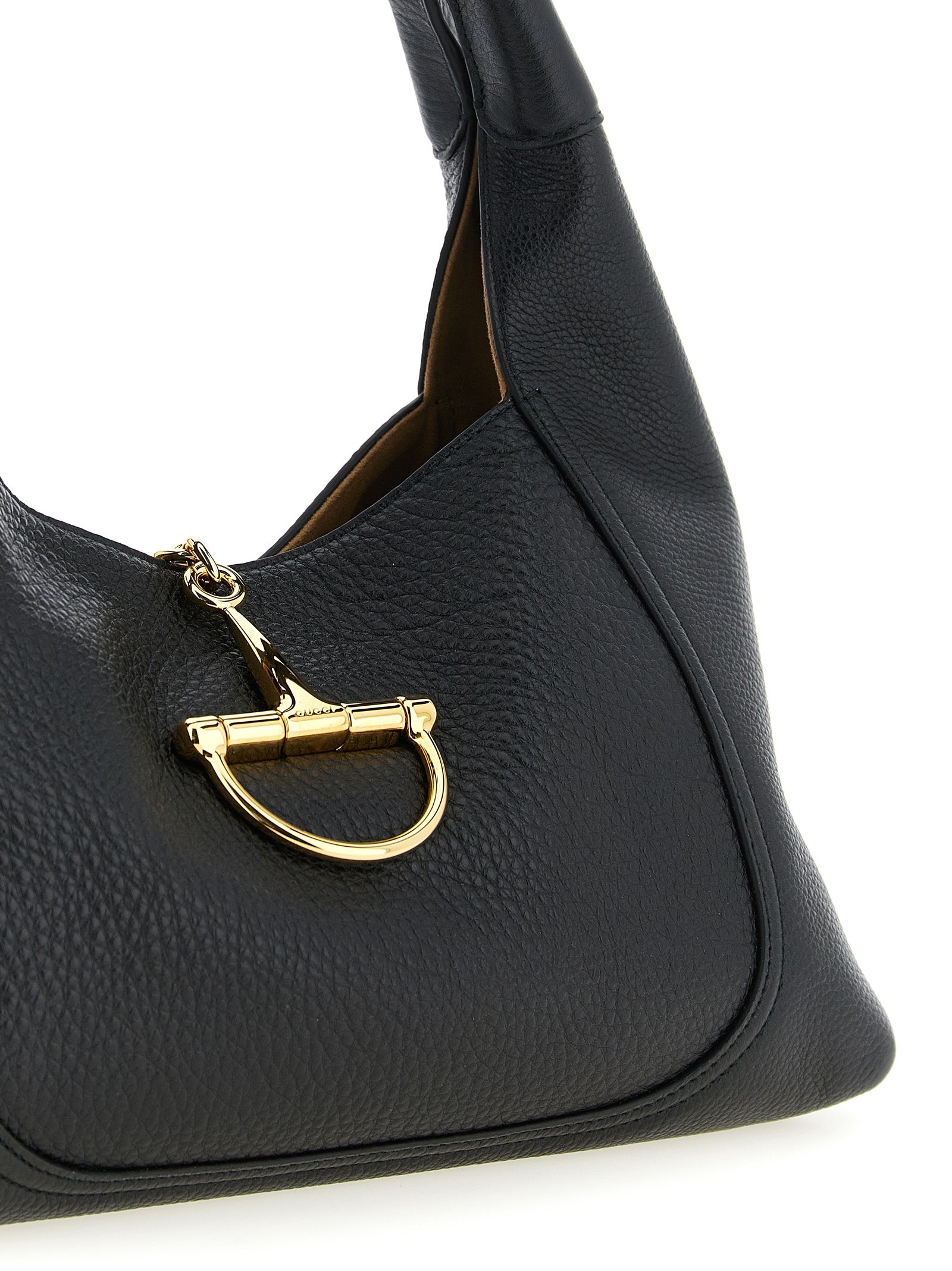 Gucci Black 'Softbit' Shoulder Bag schwarz