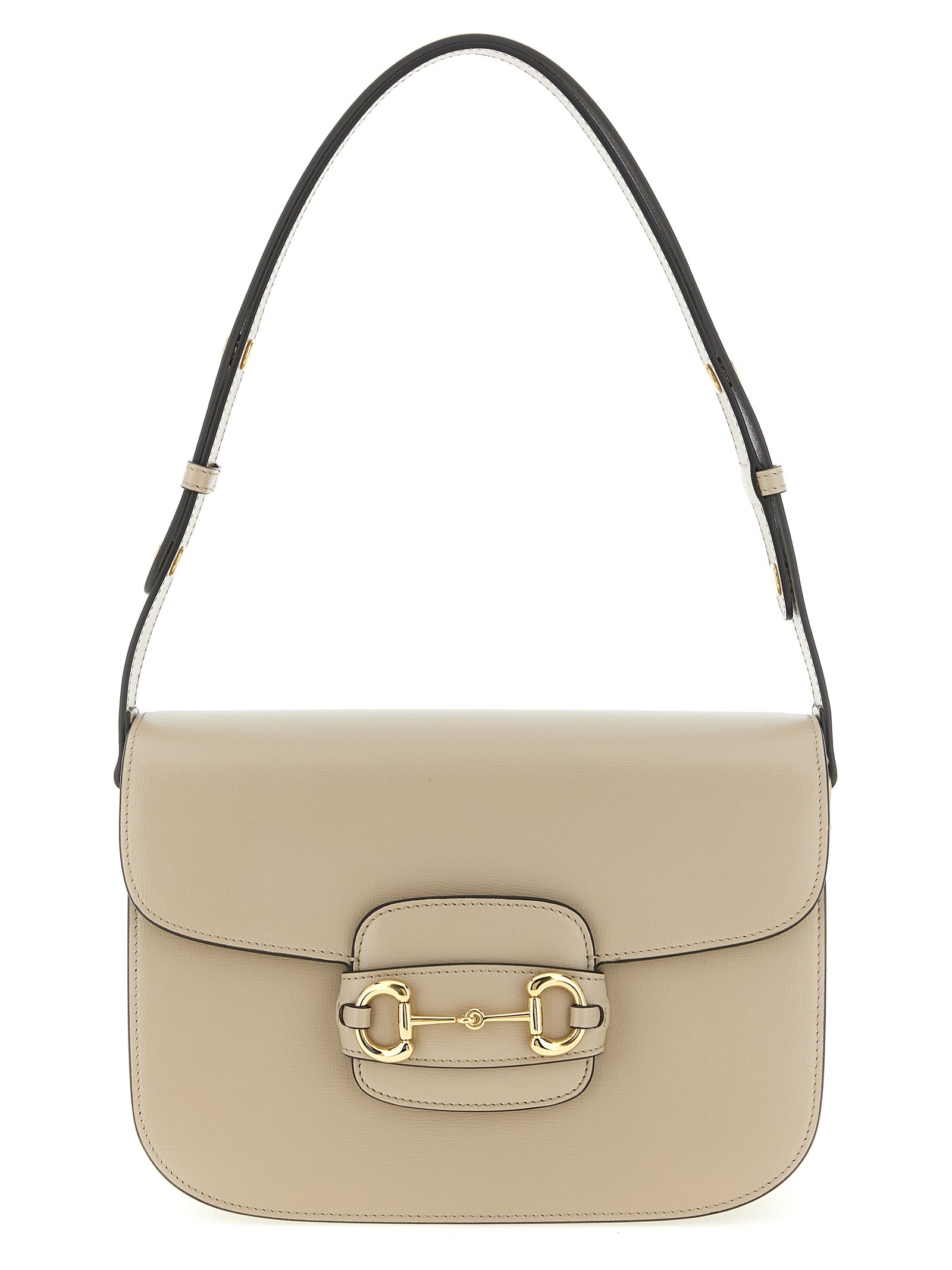 Gucci Beige 'Morsetto' Medium Shoulder Bag