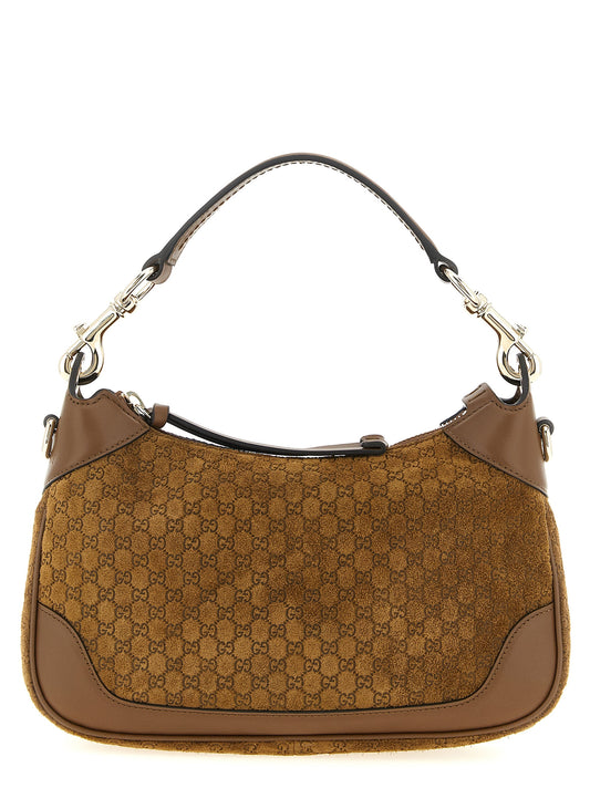Gucci Brown B' Micro Shoulder Bag braun
