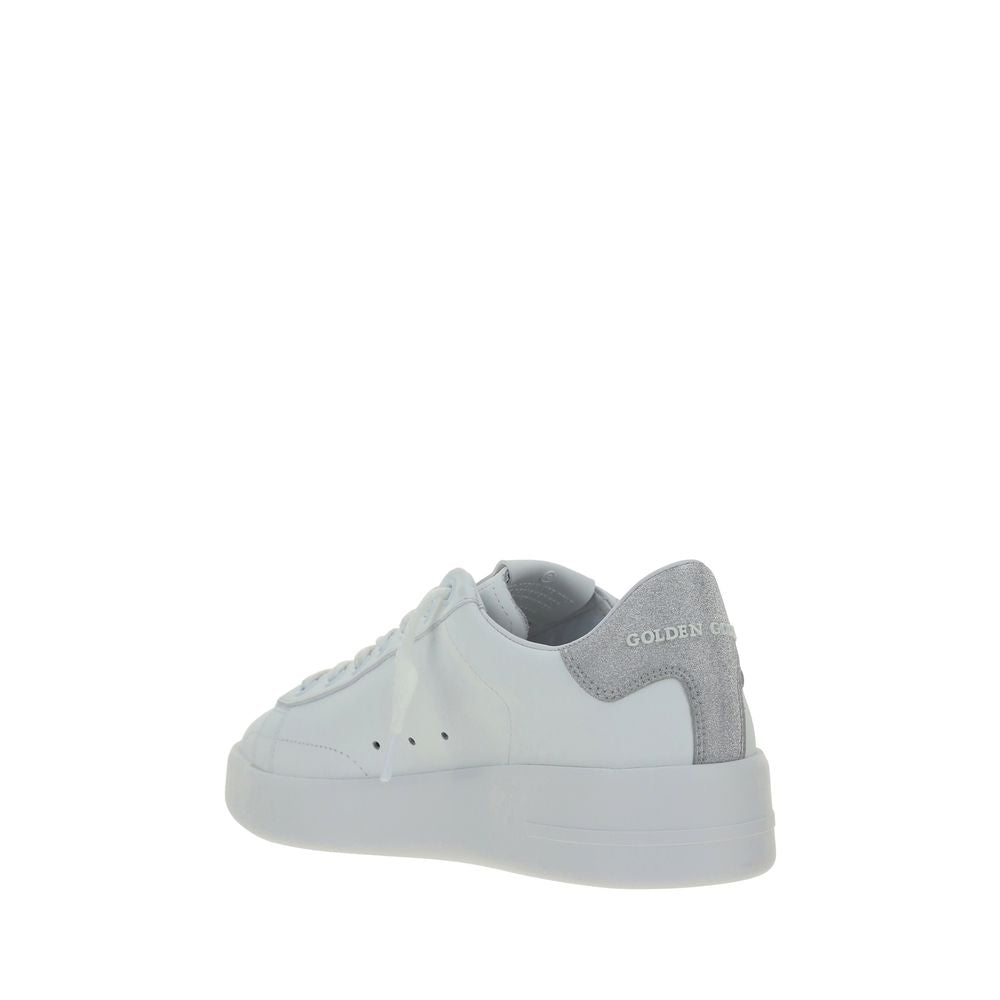 Golden Goose White 'Platform' Sneakers weiss