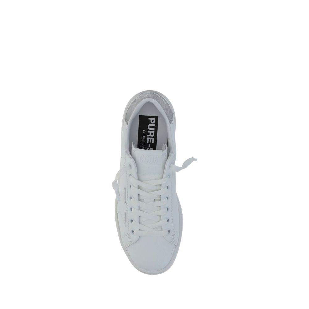 Golden Goose White 'Platform' Sneakers weiss