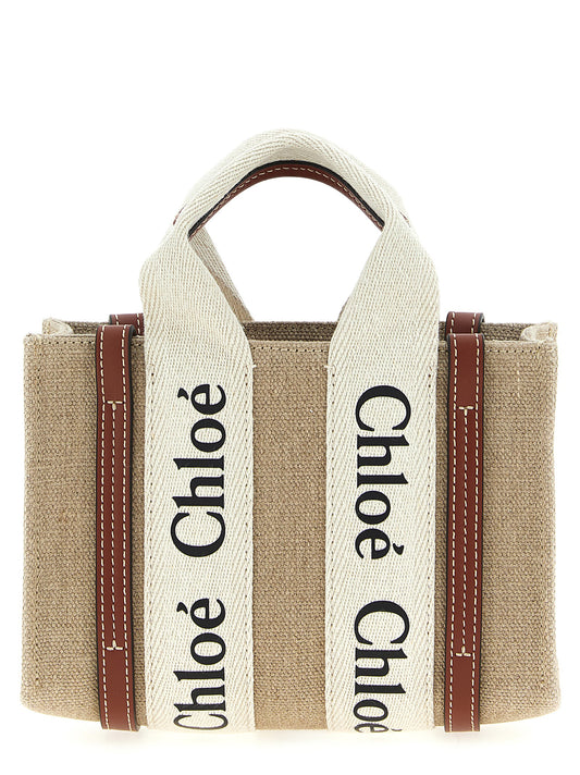 Chloé Multicolor 'Woody' Mini Shoulder Bag