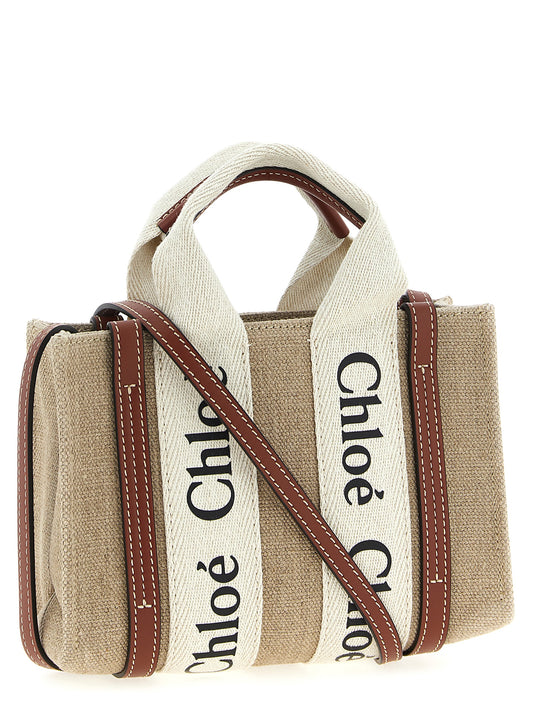Chloé Multicolor 'Woody' Mini Shoulder Bag