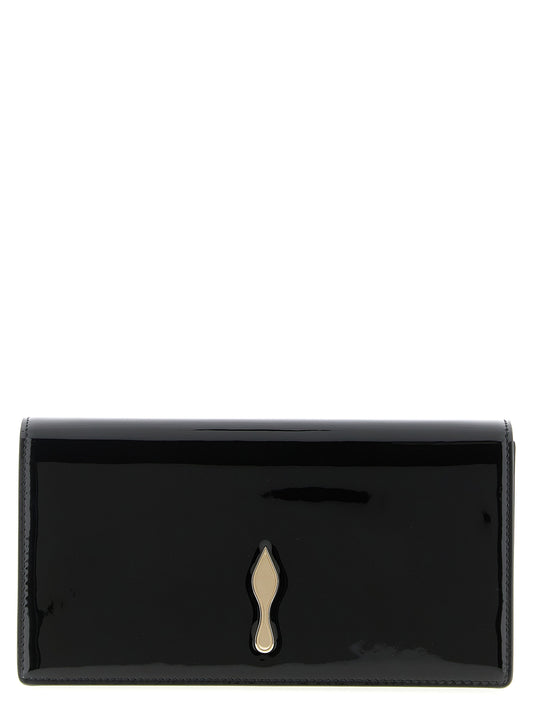 Christian Louboutin Black 'Bettina' Clutch schwarz