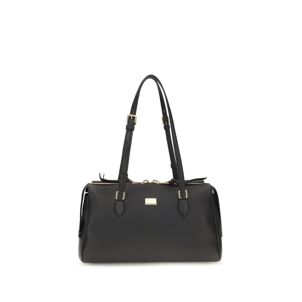 Dolce & Gabbana Black Shoulder Bag schwarz