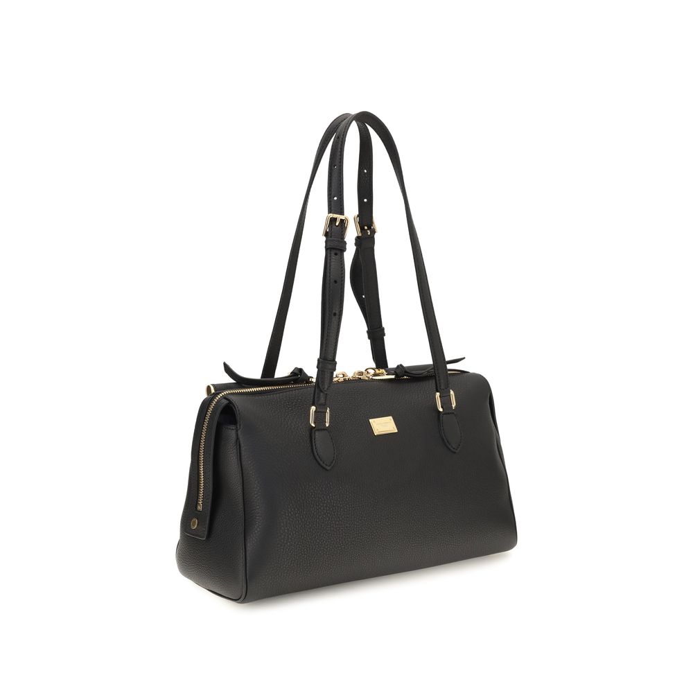 Dolce & Gabbana Black Shoulder Bag schwarz