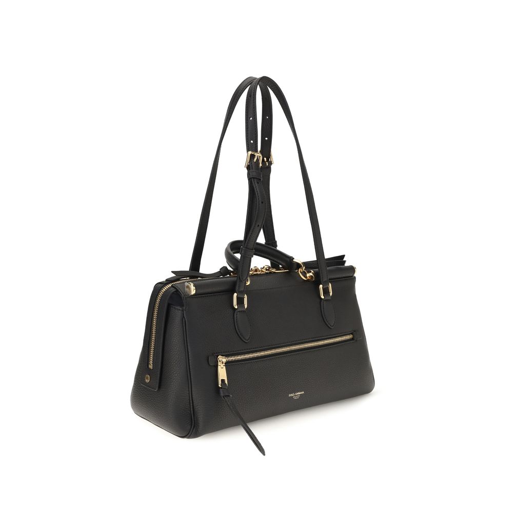 Dolce & Gabbana Black Shoulder Bag schwarz