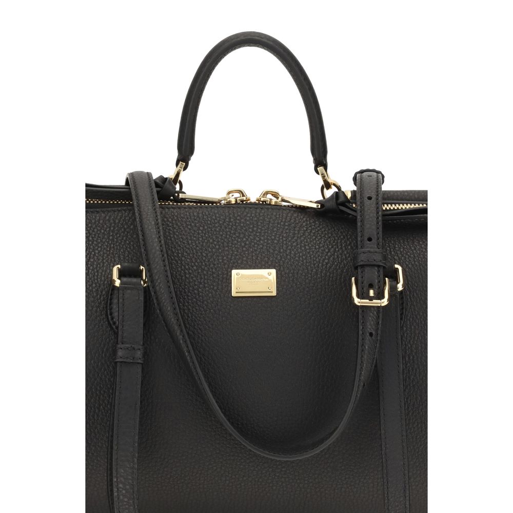 Dolce & Gabbana Black Shoulder Bag schwarz