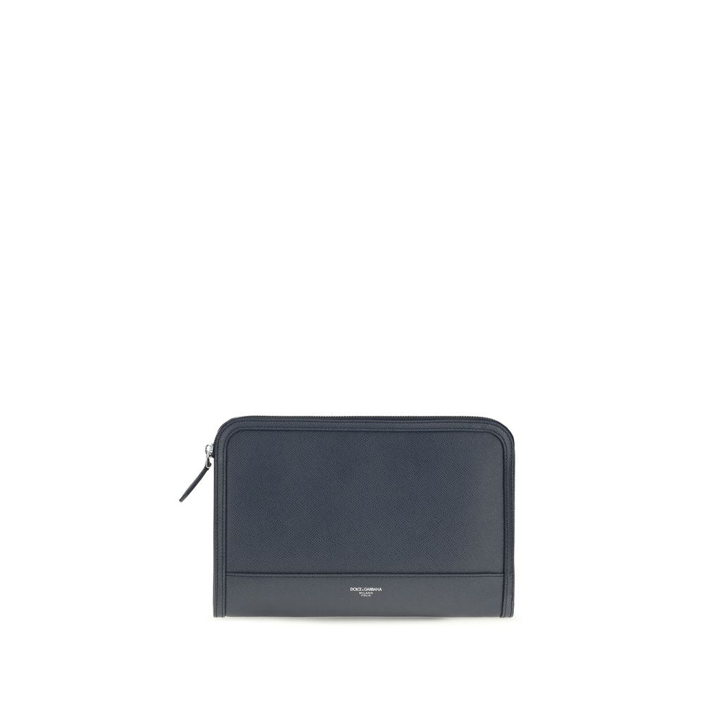 Dolce & Gabbana Blue Clutch blau