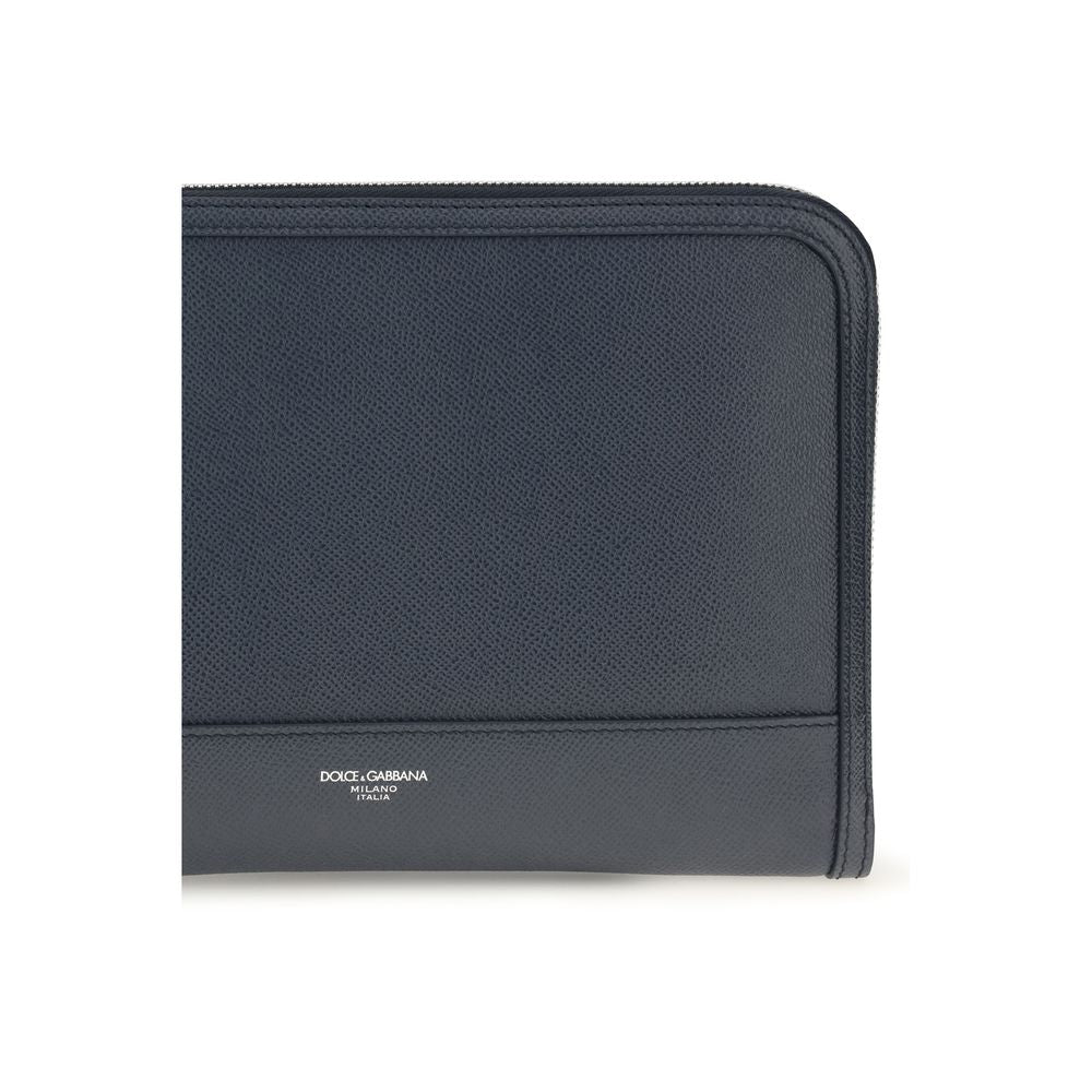 Dolce & Gabbana Blue Clutch blau