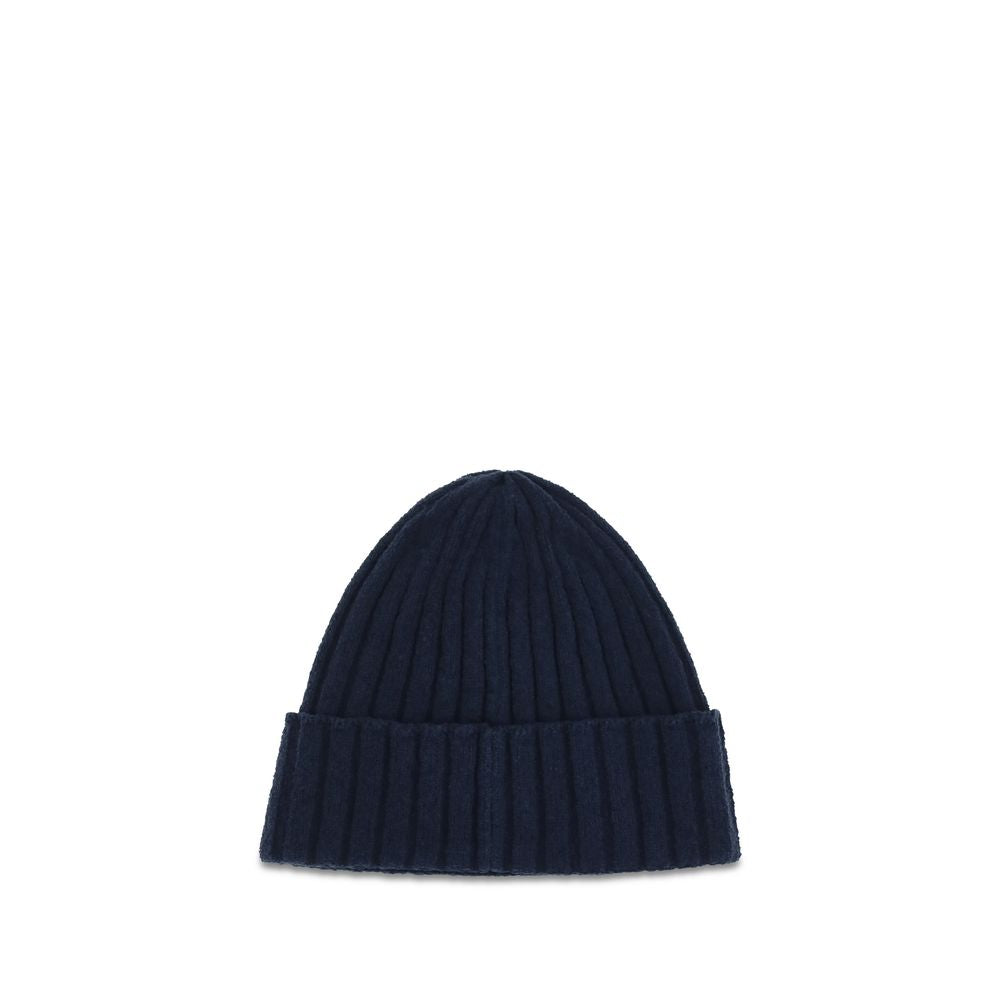 Dolce & Gabbana Blue Wool Beanie blau