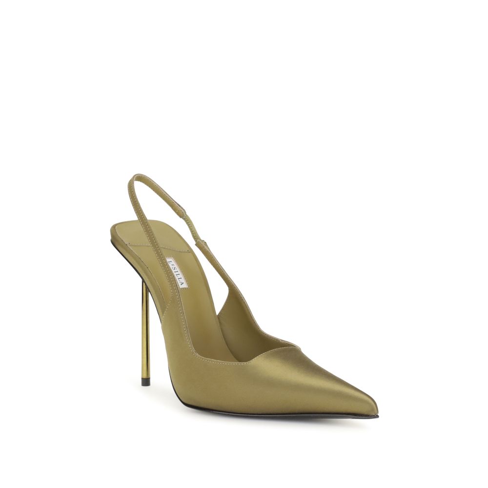 LE SILLA Bicolor Amelia Slingback Pumps multicolor