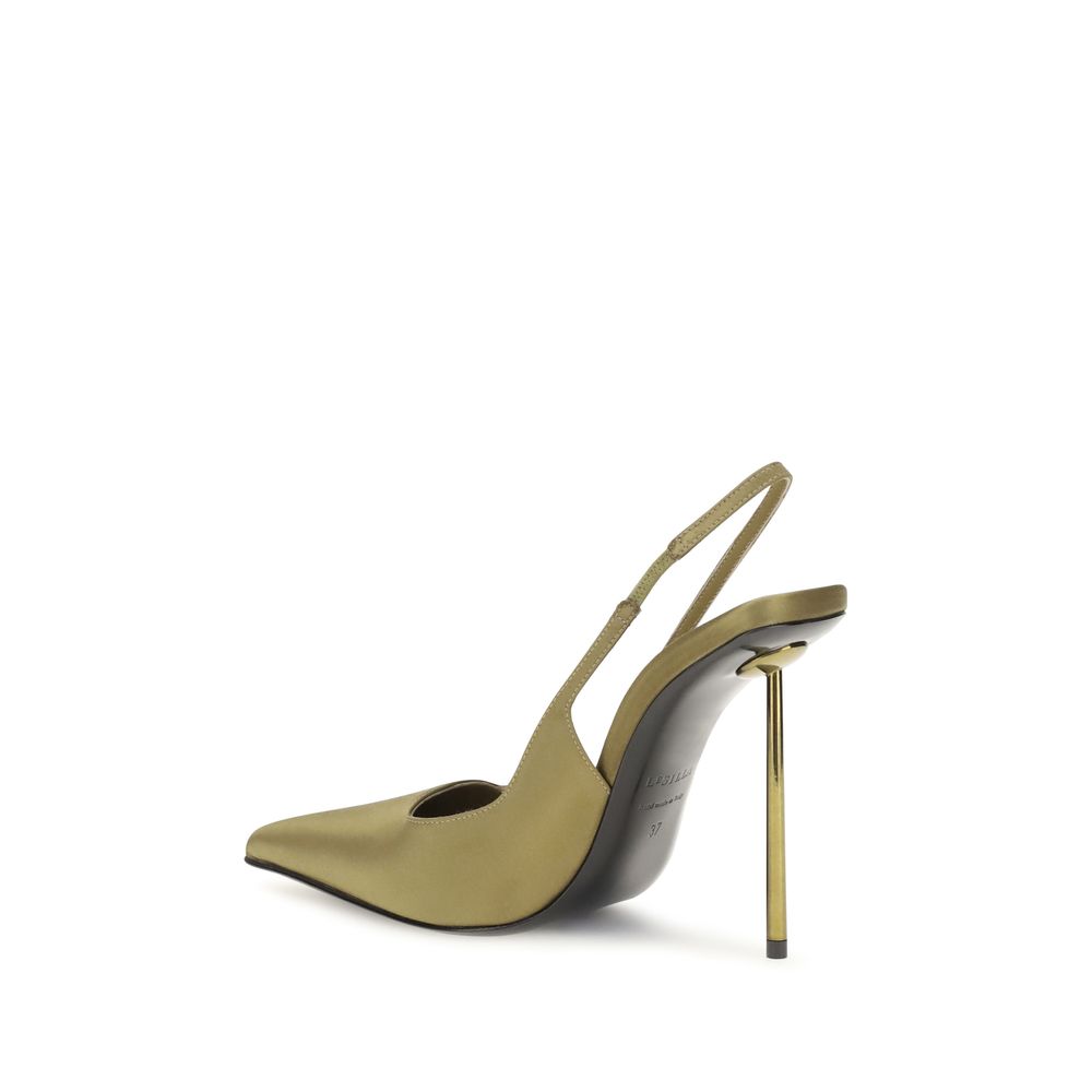 LE SILLA Bicolor Amelia Slingback Pumps multicolor