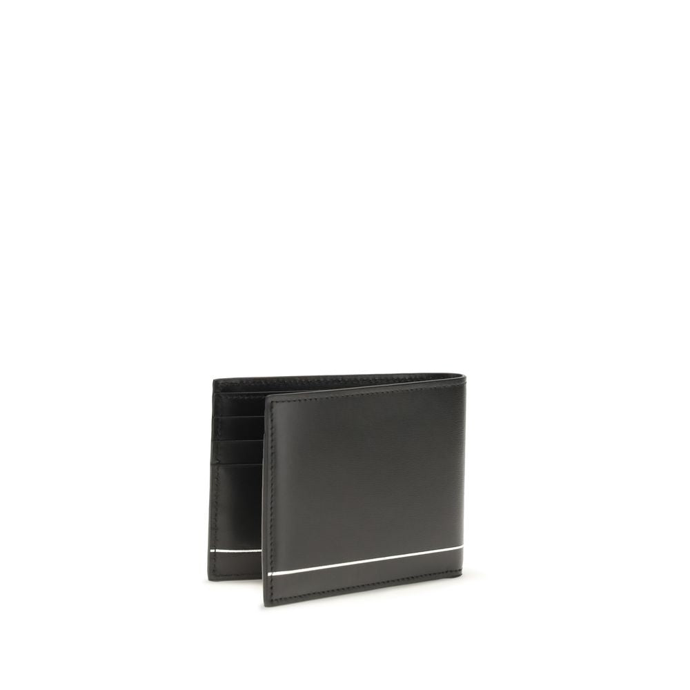 Ferragamo Black Bifold Wallet schwarz