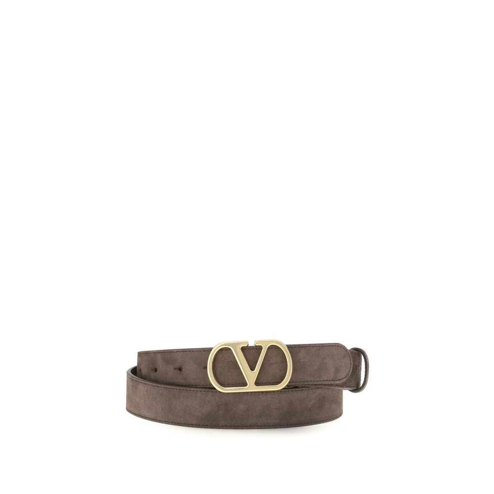 Valentino Garavani Brown VLogo Signature Belt braun
