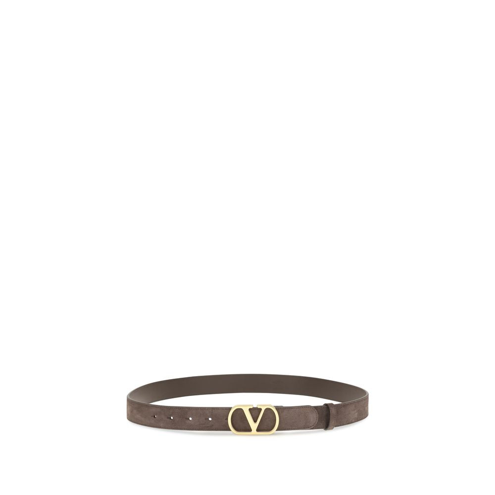 Valentino Garavani Brown VLogo Signature Belt braun