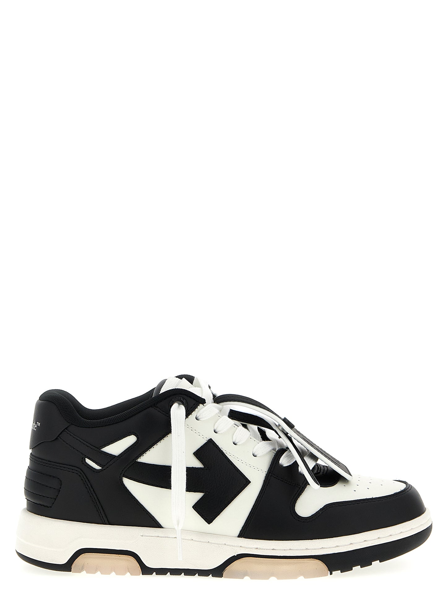 Off-White Bicolor White 'Out Of Office' Sneakers weiss