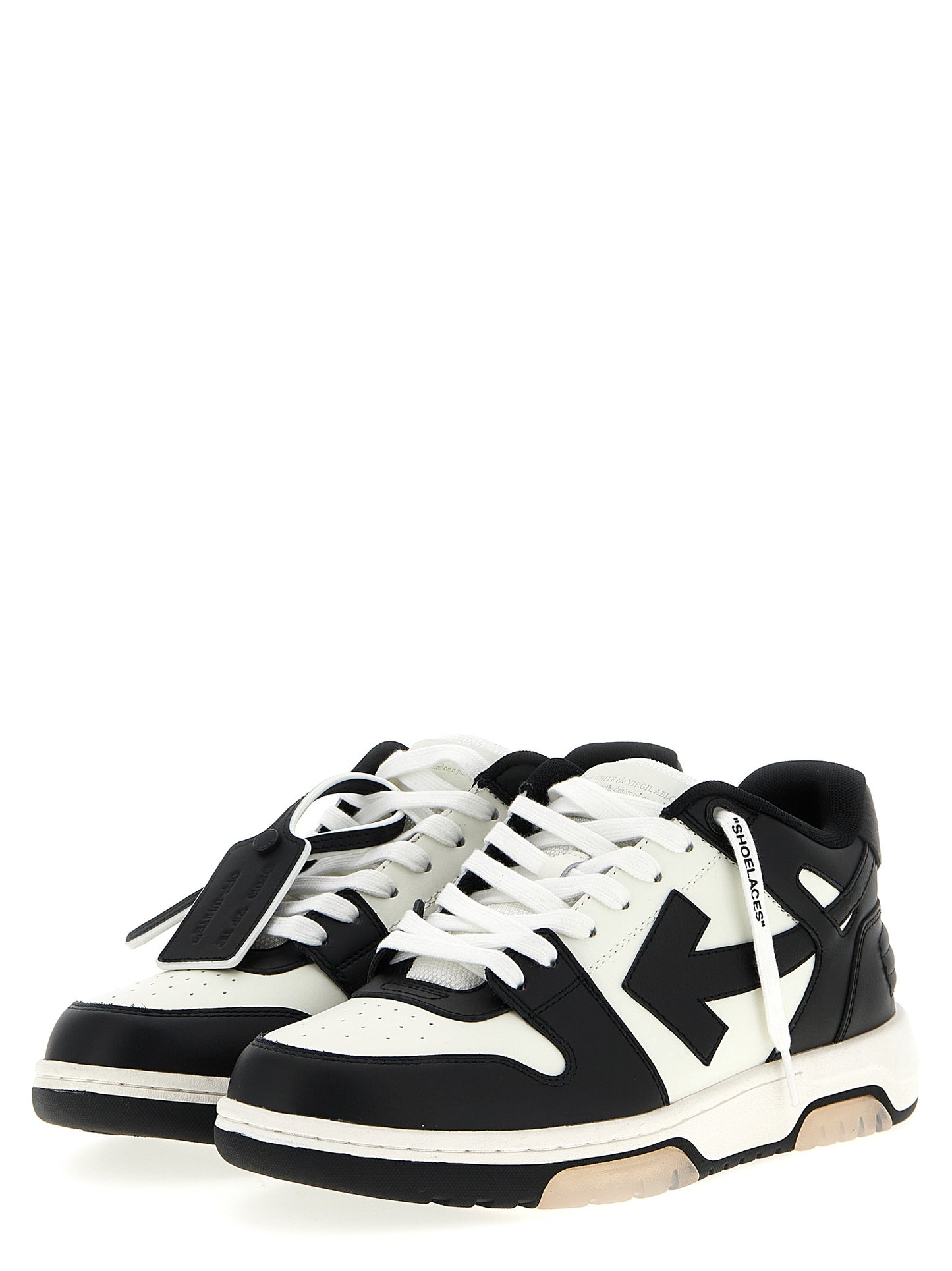 Off-White Bicolor White 'Out Of Office' Sneakers weiss