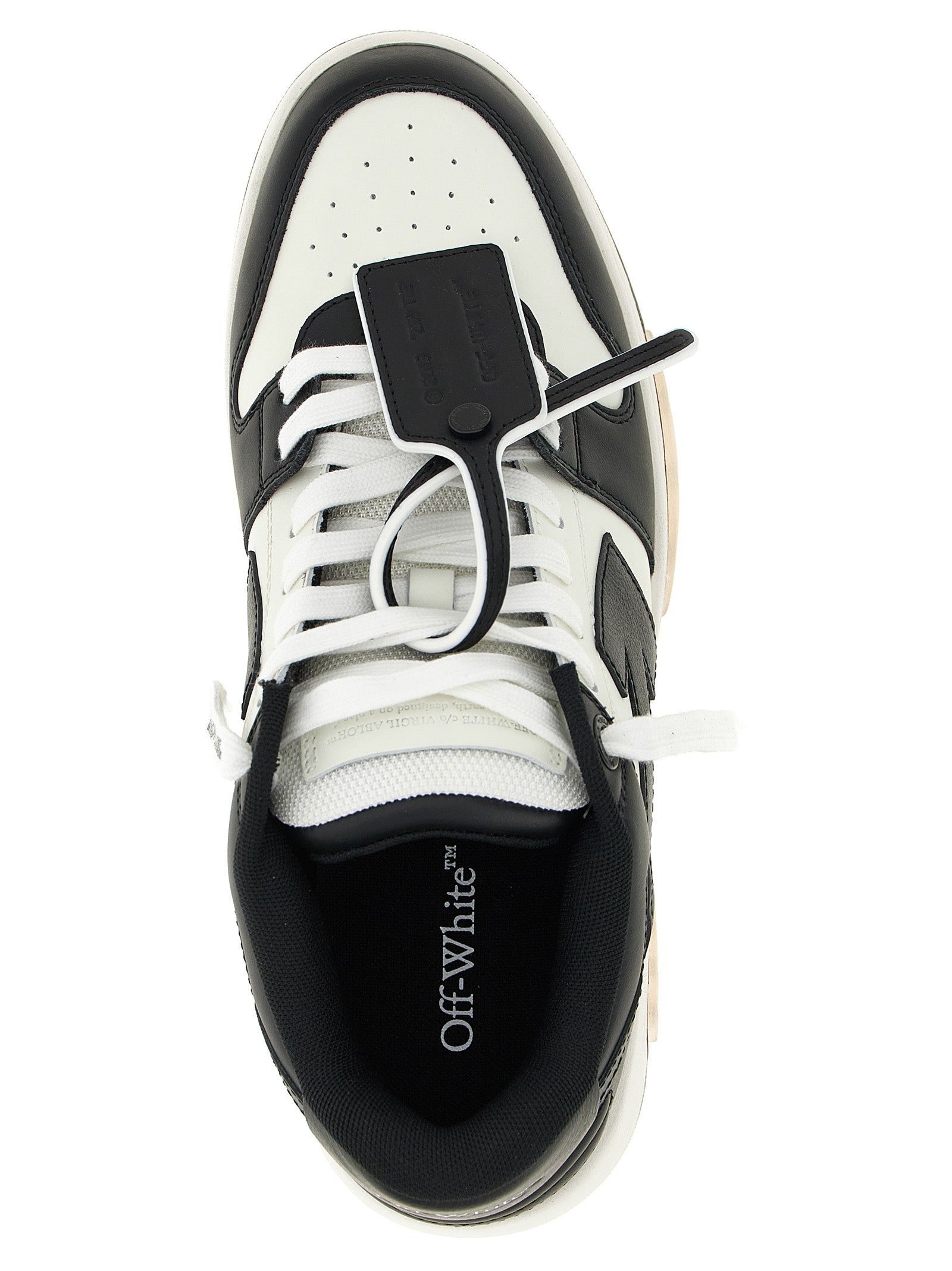 Off-White Bicolor White 'Out Of Office' Sneakers weiss