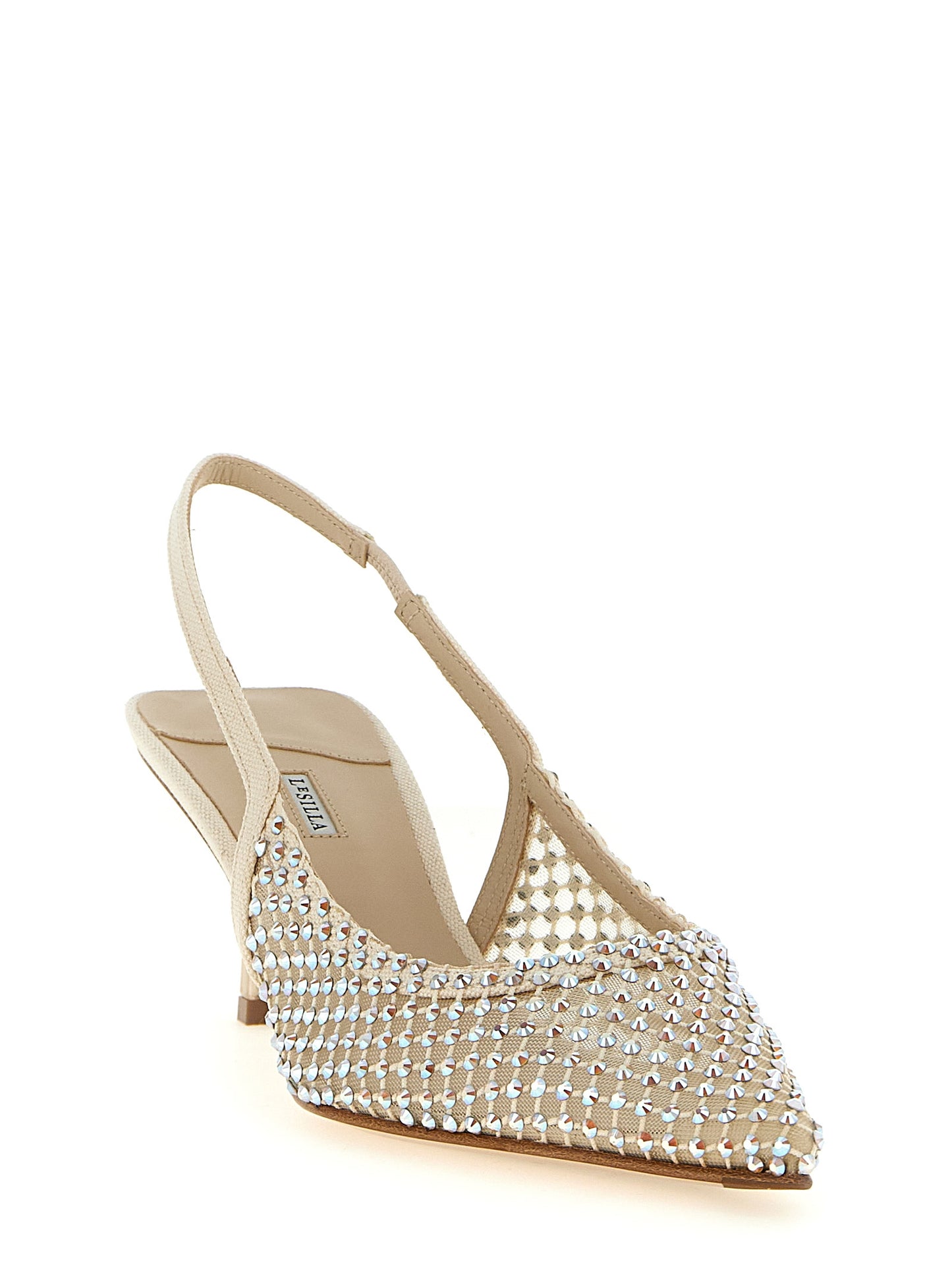 LE SILLA Beige 'Gilda' Pumps