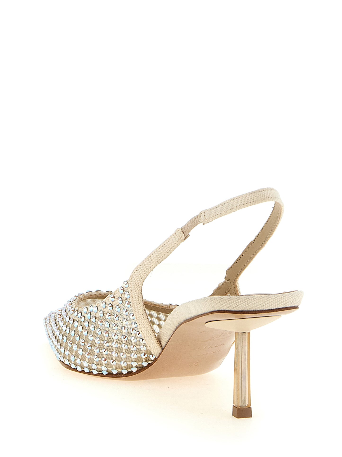 LE SILLA Beige 'Gilda' Pumps