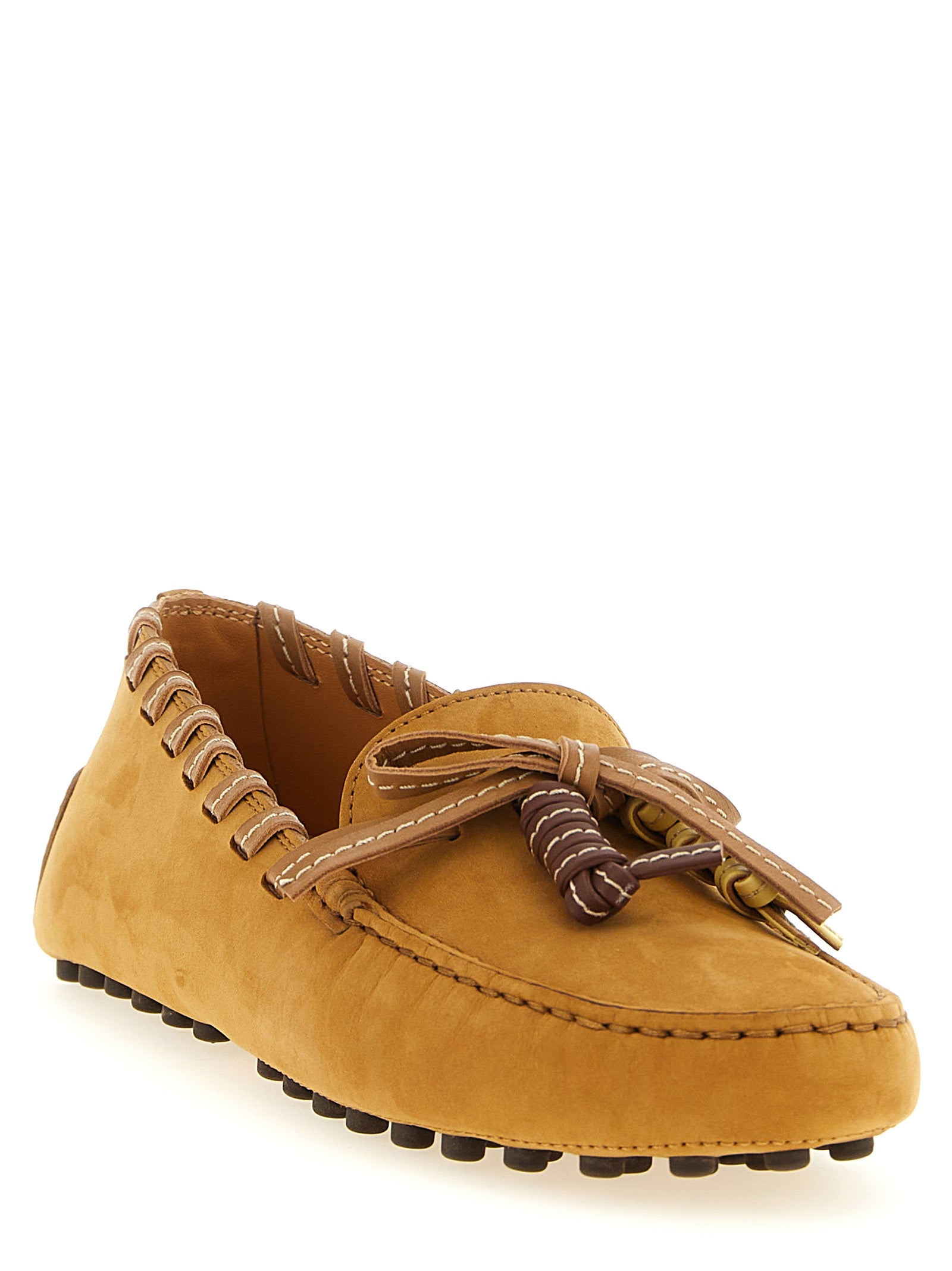 Tod's Beige 'Slip-On' Loafers