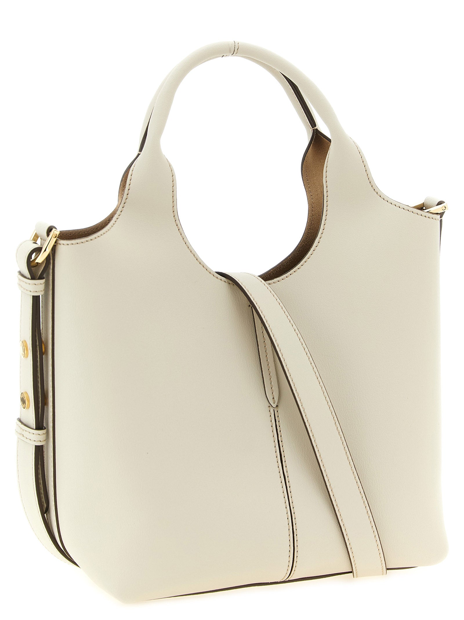 Tod's White Mini Tote Bag weiss