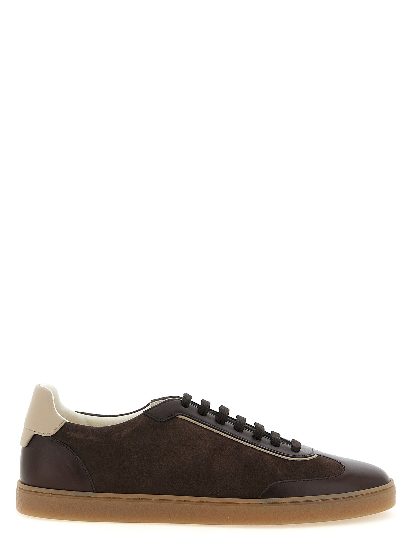 Brunello Cucinelli Brown 'Low Top' Sneakers braun