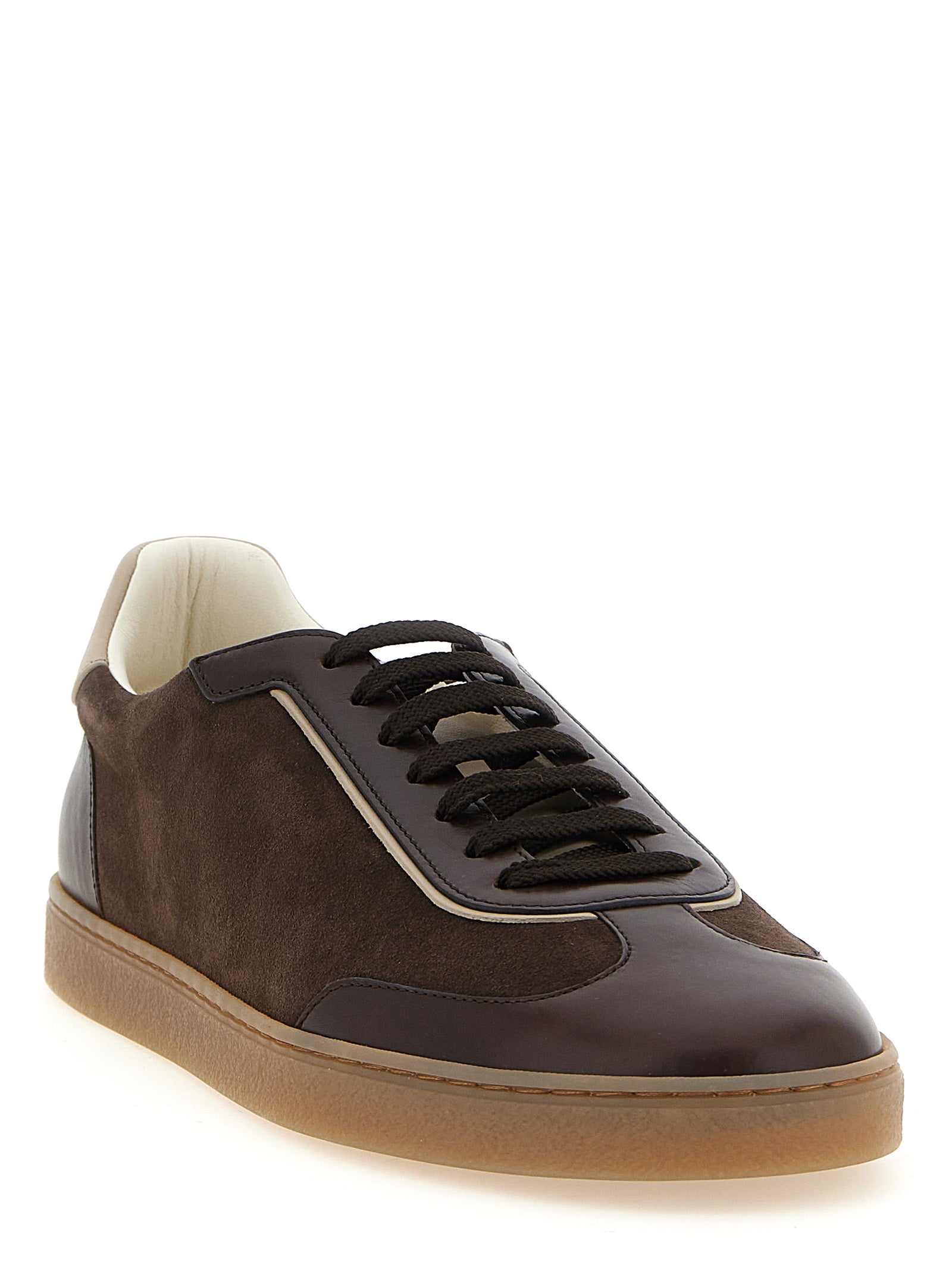 Brunello Cucinelli Brown 'Low Top' Sneakers braun
