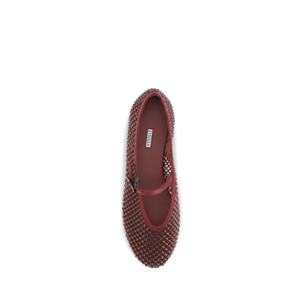 LE SILLA Bordeaux Gilda Ballerinas Flats