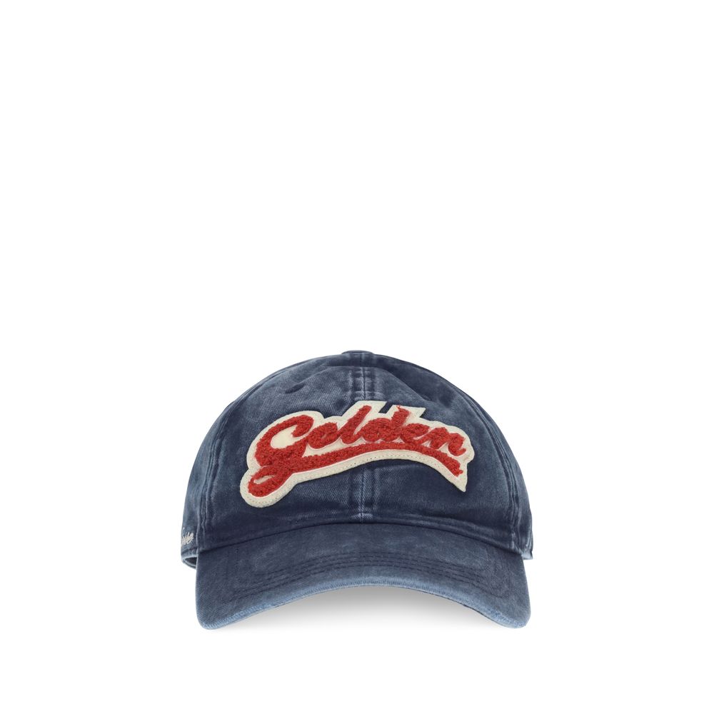 Golden Goose Blue Journey Baseball Cap Hat