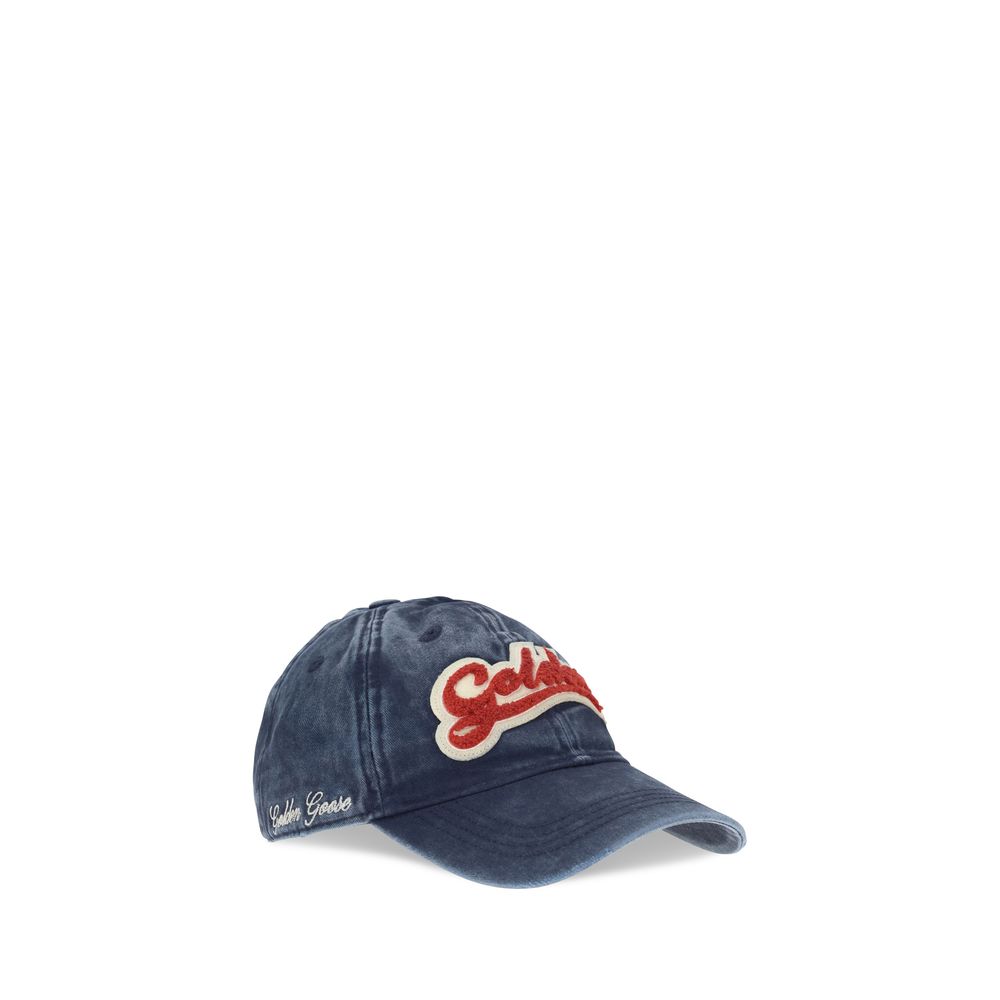 Golden Goose Blue Journey Baseball Cap Hat