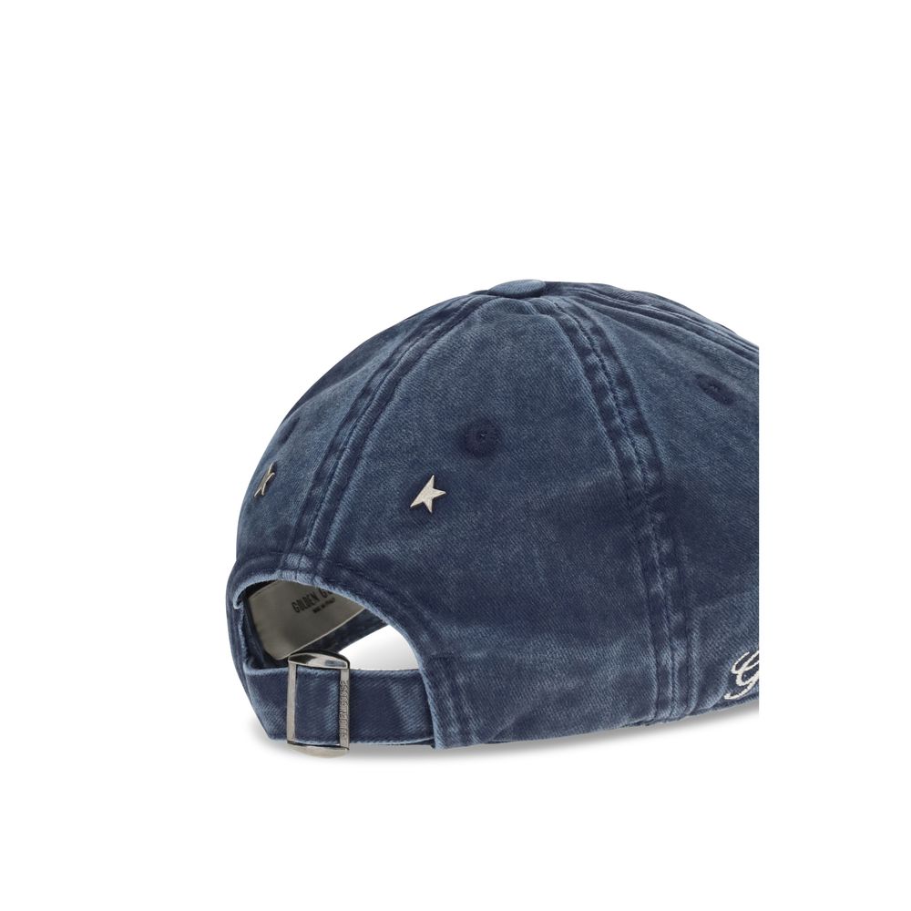 Golden Goose Blue Journey Baseball Cap Hat